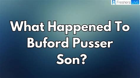 On April 11, 1980, Helen <b>Pusser</b> filed suit against S. . What happened to buford pusser son